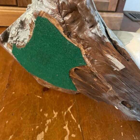 Wood Herring Gull Decor on Driftwood - Picture 3 of 9